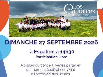 Concert - Los Cantaïres de l'Aubrac