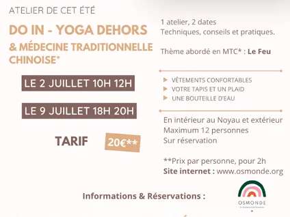 Atelier yoga et Do In - Noyau D’Osmonde