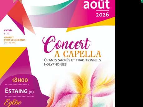 Concert A Capella  - Entrevoix à l'Eglise St Fleuret