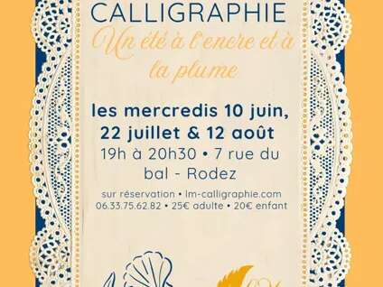Atelier calligraphie