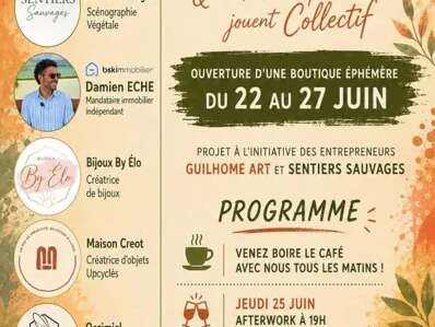 Ephémère:quand les jeunes entrepreneurs jouent collectif