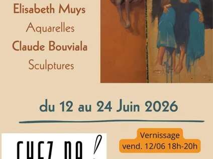 Exposition " Murmures " Aquarelles et sculptures - Chez Na