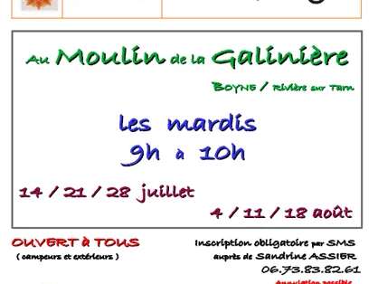 Ateliers Qi Gong - Moulin de la Galinière