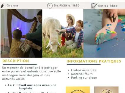 Activités parents & enfants (0-5 ans)