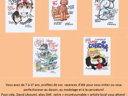Stage dessin enfants et ados - Vieux Moulin