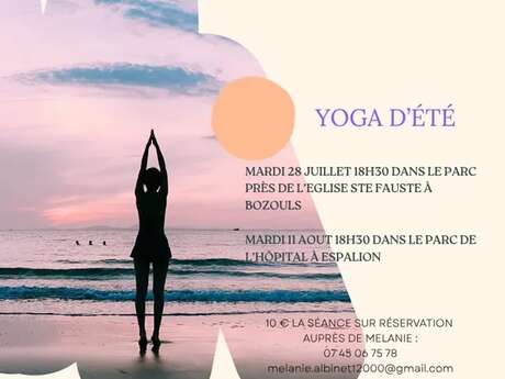 Yoga d'été à Espalion