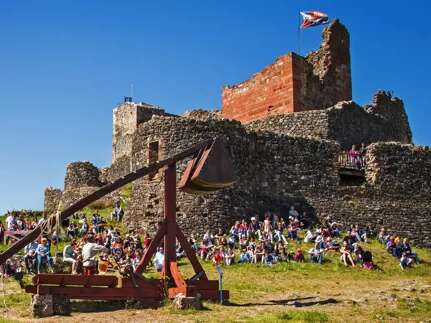 Visite guidée du Château de Calmont d'Olt
