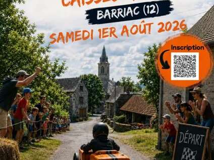 Course de caisse à savon à Barriac