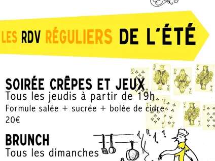 Soirée crêpes et jeux
