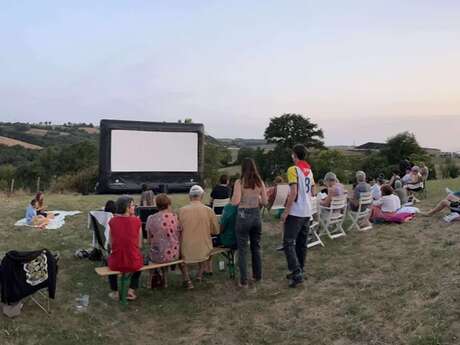 Cinéma en plein air - Maison de la Châtaigne
