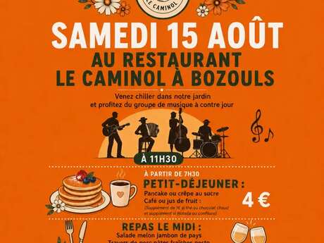 Repas et concert au Caminol