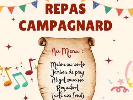 Repas campagnard Compeyre