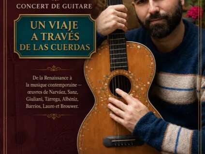 Concert de guitare : Roberto Cano " Un viaje a través de las cuerdas "