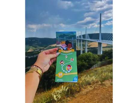 Jeu de piste au Viaduc de Millau