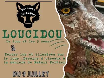 Exposition - "Loucidou" le loup et les 5 sens