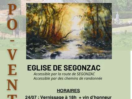 Exposition - Les tableaux sur l'Aubrac de Françoise Enjalbert