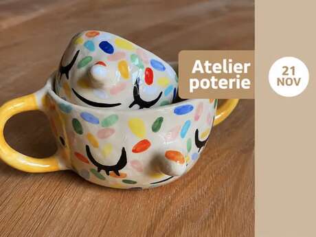 Crée ton bol, ta tasse ou ton petit pot