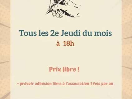 L'Auberge espalionne - Atelier dessin avec Lisa Chauvin