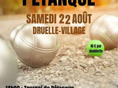 Tournoi de pétanque