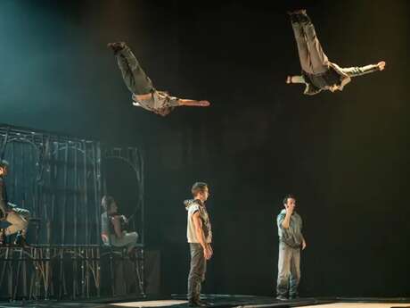 La Baleine : Cirque " Face aux murs"