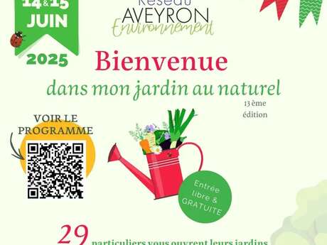 " Bienvenue dans mon jardin au naturel 2025 " week-end national - CPIE