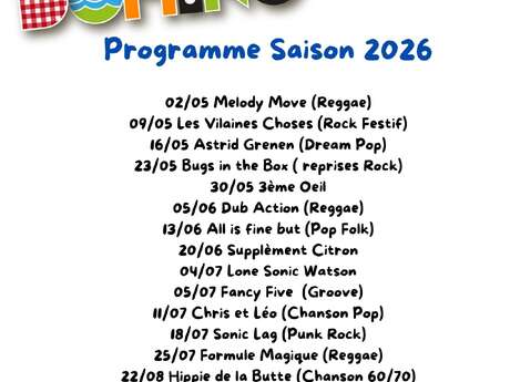 Concerts - Guinguette du Domino
