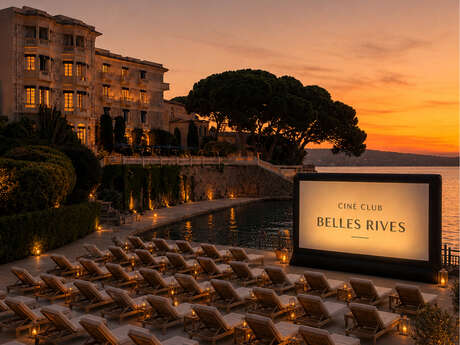 Le Ciné Club de l’Hôtel Belles Rives