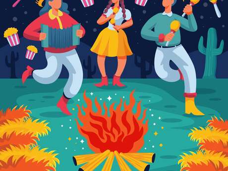 Feu de Saint-Jean à Lorges