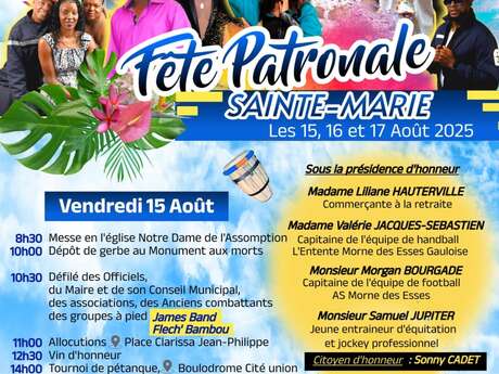 Fête patronale (Course de chevaux) de Sainte-Marie