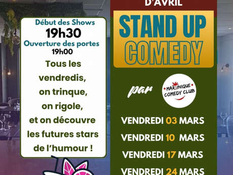 Stand Up Comedy (Le Punch - Karibéa Hôtel Valmeniere ***)