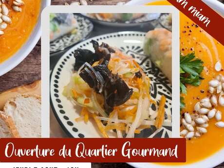 Le quartier gourmand