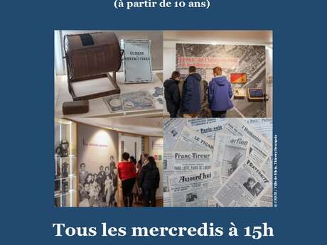 Visite guidée familiale du CRDM