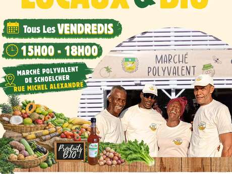 Marché bio de Schoelcher
