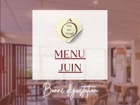 Menu du mois (O vin sur vingt)