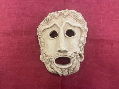 Musée-parc Arkéos - Les ateliers des vacances enfant : Bas les Masques !