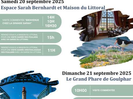 Journées du Patrimoine : Visite commentée " Bienvenue chez la grande Sarah "
