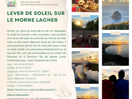 Randonnée Lever du soleil au Morner Larcher (Rando A2Pas)