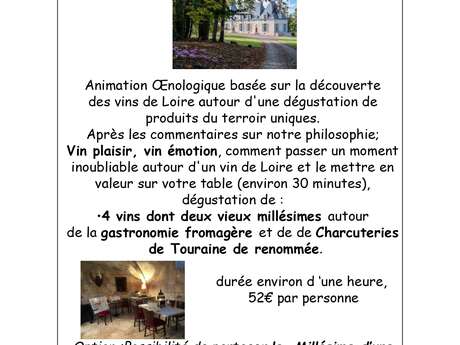 Découvertes gastronomiques au Château des Grotteaux