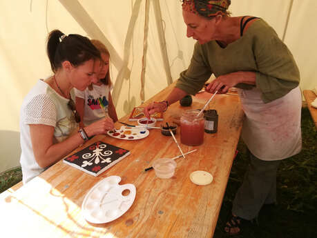 Arkéos - Atelier artisan tout public : Fresque