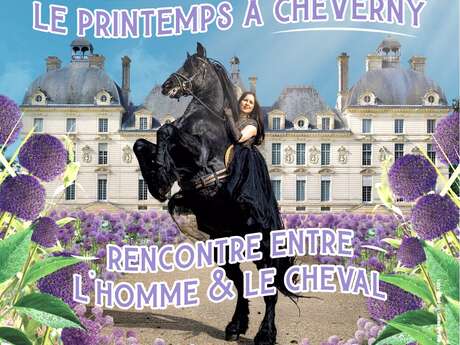 Spectacle équestre à Cheverny