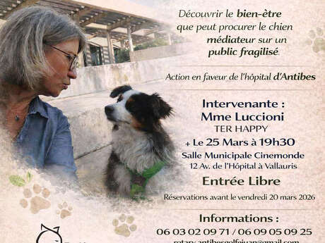 ROTARY CLUB MEDIATION PAR L'ANIMAL