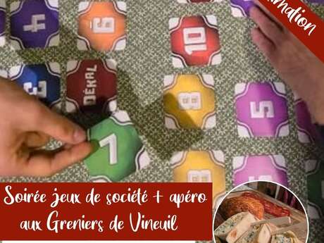 La Soirée Jeux et apéro des Greniers