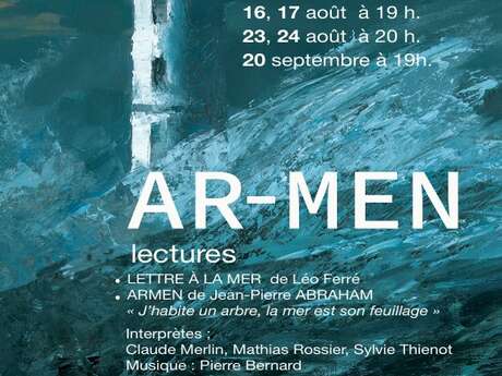 Journées du patrimoine : AR-MEN : lectures et exposition