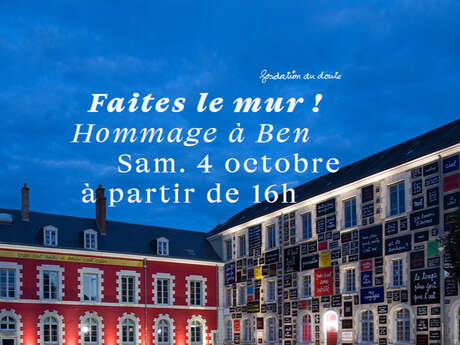 30e anniversaire du Mur des mots