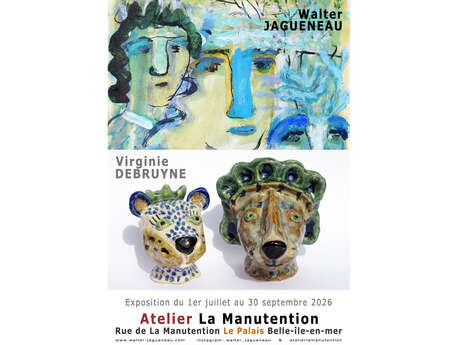 Atelier la Manutention : Virginie Debruyne / Walter Jagueneau