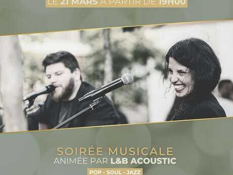Soirée musicale L&B Acoustic