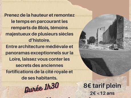 Visite commentée des fortifications de Blois