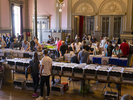 Bourse aux vinyles