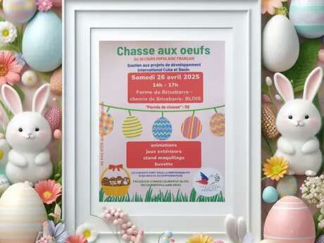 Chasse aux oeufs à la ferme de Brisebarre