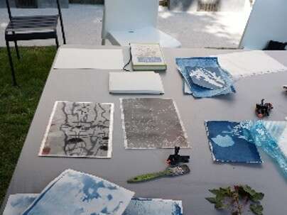 Stage des Vacances - Cyanotype & livre : photographies d'un étrange voyage - LABANQUE